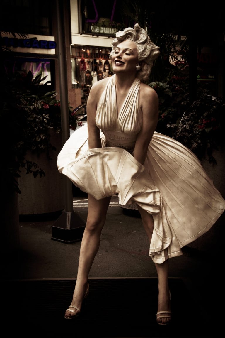 die Statue von Marilyn Monroe, New York