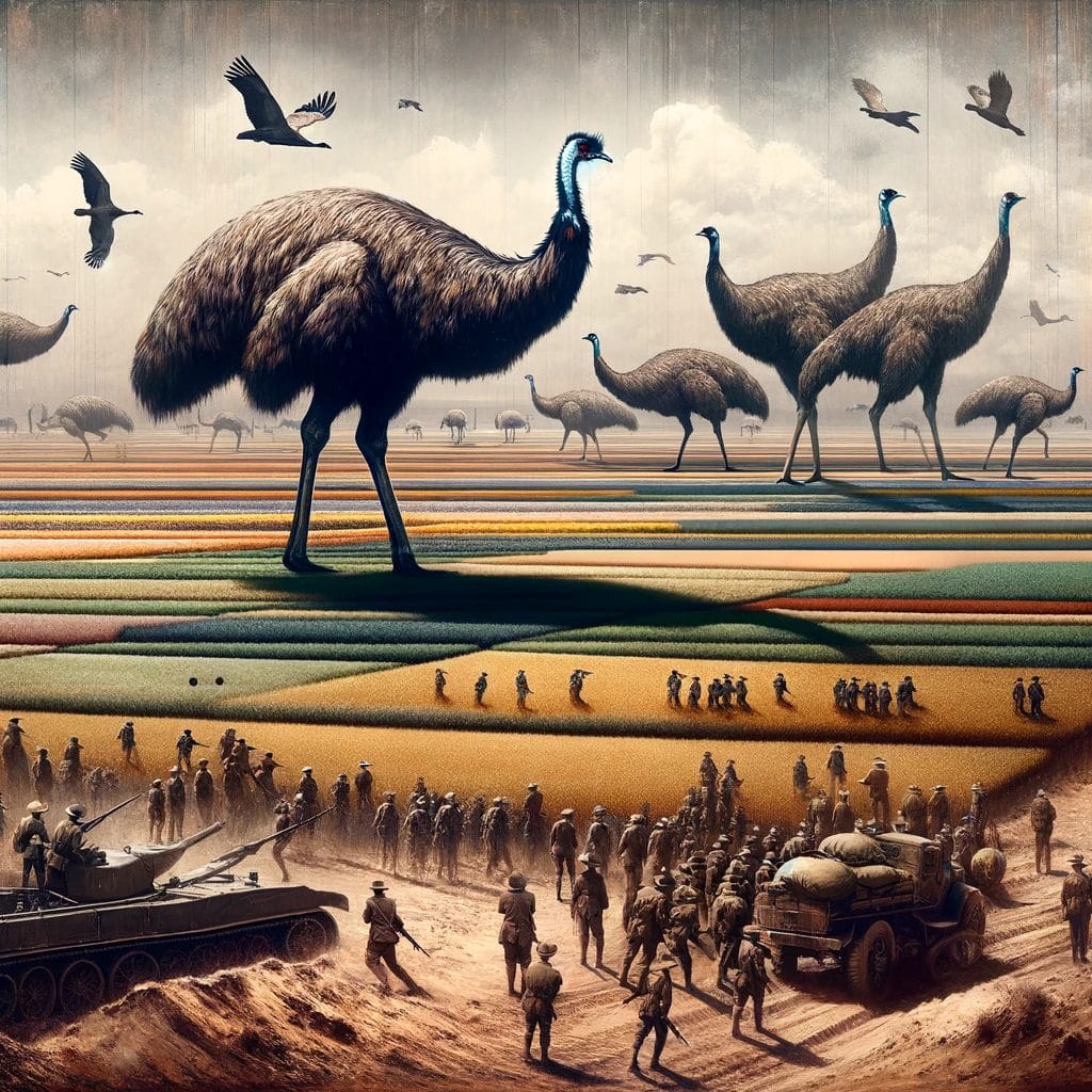 The Great Emu War of Australia