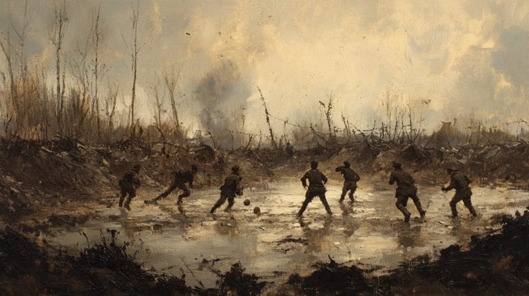 Trench Warfare and Football Unauthorized Matches Between Enemy Soldiers