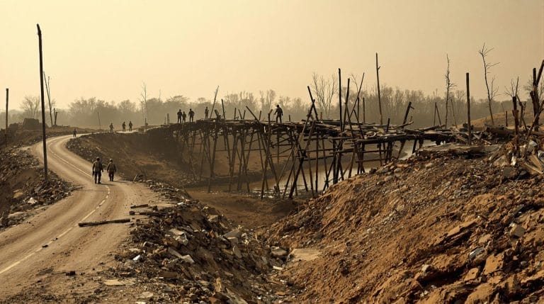 Gravel, Bomb Craters, and Knee-Deep Fords: The Real Struggles of Building Roads in 1945